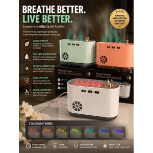 Pickup Fountain Aroma Humidifier And Air Purifier