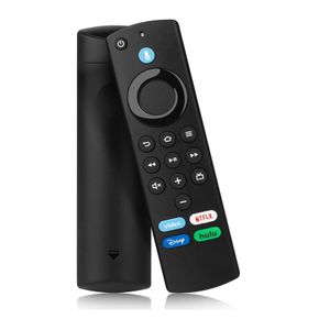 Smart Replacement Remote With (Voice Remote Control) Compatible with Fire Smart TV Stick(2nd Gen/3rd Gen/Lite/4K Max/4K/Cube), Smart TVs 3rd