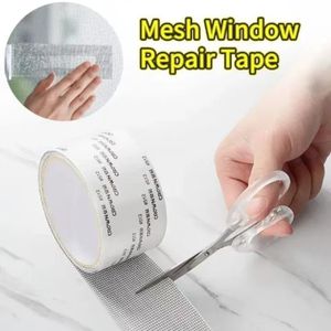 Self Adhesive Window Screen Repair Tape Mesh Net Patch for Torn Mosquito Nets and Windows
