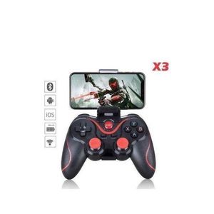 DUAL SHOCK Vibration Bluetooth Wireless Mobile Phone Gaming Triggers Controller Game Pad Android Ipads & Iphone / IOS / PC / PS3 Gamepad