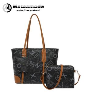 Mateamoda 3 PCS Women Bags Ladies Bags Handbags Purse Shoulder Bags