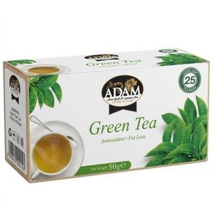 Adam Green Tea For Weight Loss With Antioxidants- 25 Tea Bags