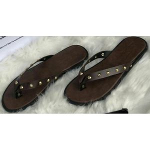 Cornel Mens Cover Pam Slippers - Brown