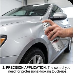 Premium Car Paint Touch Up Spray – car scratch remover, car paint repair spray, auto scratch fix spray Automotive Scratch Repair Aerosol Pen Anti-Rust, Heat Resistant & UV Protection Auto Body Repair Spray for Cars, SUVs & Trucks Fix Car Paint Silver