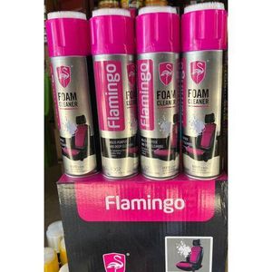 Flamingo Premium Quality Car Leather Multi-purpose Foam Cleaner X4pcs