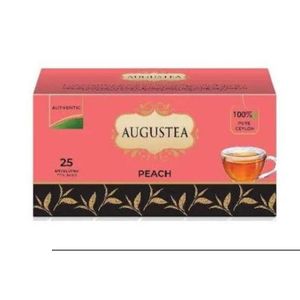 Augustea Peach & Passion Fruit Flavoured Black Tea - 20 Tea Bags