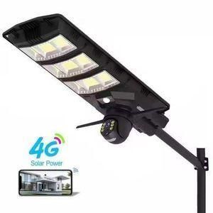 solar cctv camera street light 9 Eye 450 Watts Solar Street Light With 4G/WiFi Intelligent Solar Powered Cctv Security Camera Remote Control For Church, Mosque, Hospitals, Schools, Homes, Hotels, Car Parks, Gardens And Streets + free pole