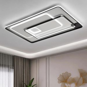 Remote control Luxury New Modern 3 in 1 colour display ceiling led chandelier light 