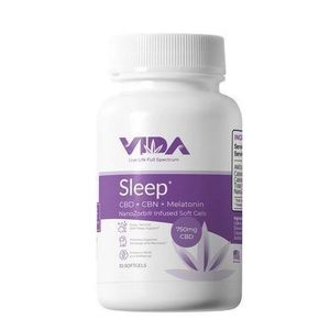 Vida Oil Soft Gel Capsules 750mg REM Sleep Support