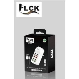 Flick 8-Port USB, 2-Port Type C Charger Station 125W Multiple USB Charging Station (10 IN 1 USB HUB)