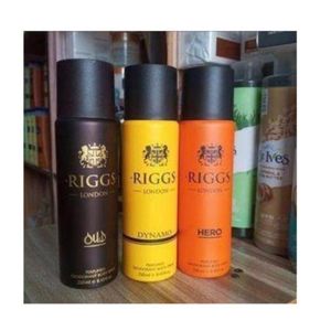 Riggs London Long Lasting Body Spray 250ml 3pcs NAFDAC: A2-102298 3x