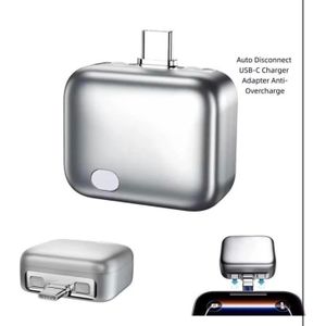 Intelligent automatic stop charging adapter compatible with all type C devices 