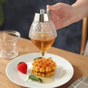  Honey Dispenser - Syrup Dispenser Acrylic Honey Pot Drip - image 2 Honey Dispenser - Syrup Dispenser Acrylic Honey Pot Drip