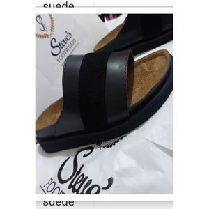 Men's Black With Suead Leather Palm