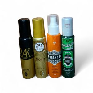 Fragrance World Body spray 100ml 4pcs Combo
