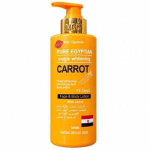 Mgc Pure Egyptian Magic Brightening Carrot Face & Body Lotion, 300ml (NAFDAC A2-5233)