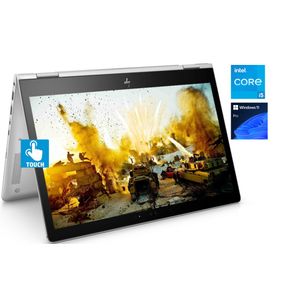 Hp EliteBook X360 1030 G2 TOUCH Intel Core I5- 16GB RAM/512B SSD/Backlit Keyboard/FP Reader Wins 11 Pro + LAPTOP STAND
