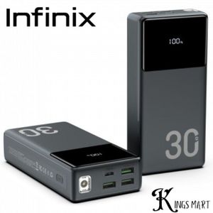 Infinix XPOWER 30 30000mAh Digital Display 15W Fast Charging Type-C Input and Output Power Bank XP30