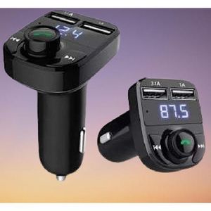 X8 Multifunction Wireless Bluetooth Car Mp3 Player With Digital Display Quick Smart Charger & Allow You Make And Receive Calls