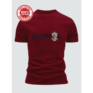 100% Cotton Mens T Shirt Summer Short Sleeve Lightweight