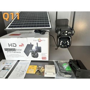 Sky Vision Solar Dual Lens Mini Tiger Face Camera