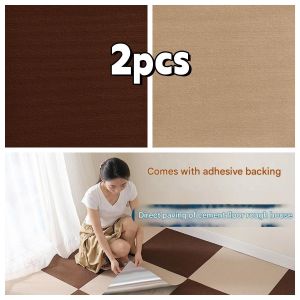 2pcs large area soundproof carpet, office self-adhesive carpet, square floor mat
