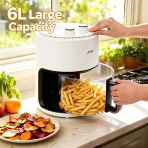 6Liters Extra Large Capacity Airfryer-4500W