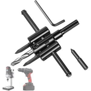30-120mm adjustable hole saw, woodworking hole saw, woodworking tools