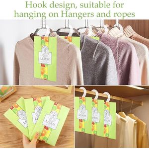 3 scented sachets with hanging hook