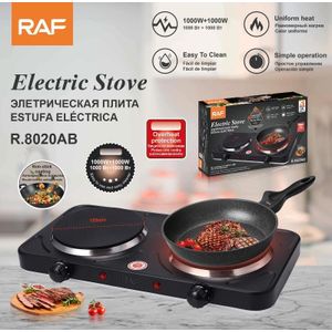 RAF Double Electric Burner Hotplate
