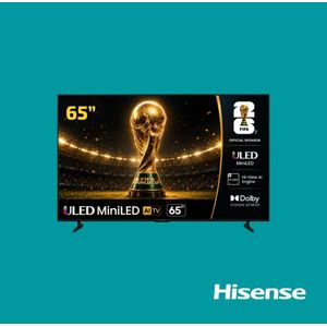 Hisense Tv ULED 65 Inch U6Q 4K Smart Mini LED 