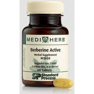 Standard Process berberine active, 60 tablets healthy liver and bowel function