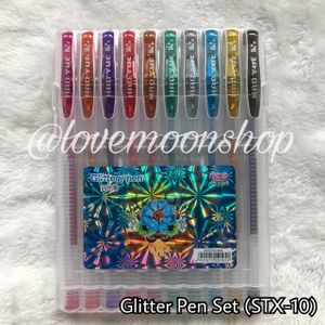 TANMIT Glitter Gel Pens, Glitter Pen with Case for Nigeria