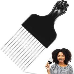 Metal Fist Afro Comb