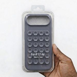 iPhone 17 Air Bubble Silicone Pouch Case