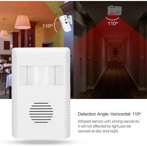 Infrared Alarm & Welcome Doorbell  Infrared Welcome Alarm with Built-in Speaker