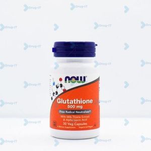 Now Foods Glutathione 500mg 30 Capsules