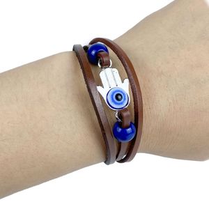 (bracelet)Game The Last Of Us 2 Part II Ellie Dina Bracelet Devil's Eye Blue Beads Bracelet Cosplay Jewelry Accessories Gift Women WAR