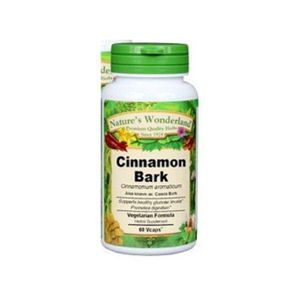 Nature's Wonderland Cinnamon Bark 60 Veg Caps