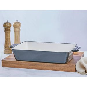 Radiance 33cm Enamelled Black Roast Pan