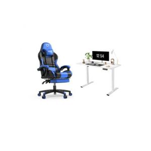 Adjustable Computer Desk(1.2Mtr) & Executive Gaming Chair