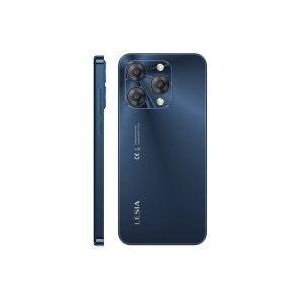 LESIA  Bright 3 Smartphone – 6.56 inch HD Display, 3+128GB Storage, 5000mAh Battery, 8+16MP Dual Camera-DARK BLUE
