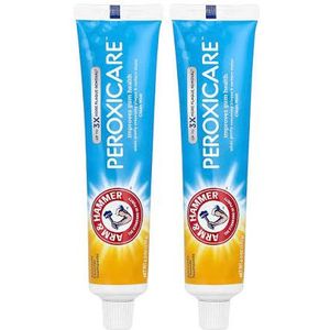 Arm & Hammer Peroxicare Toothpaste – Clean Mint- Fluoride (170g x 2ps)