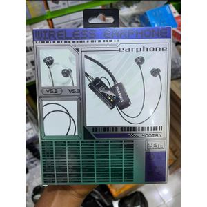 Samsung Neck Hanging Wireless Bluetooth Headset with Battery Percentage Display – Sports Earphones with Premium Sound ( BT-37 )