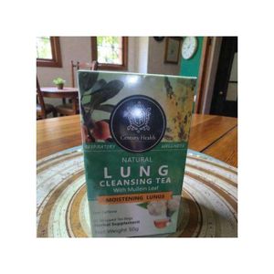 Century Health Natural lung cleansing tea with mullein leaf