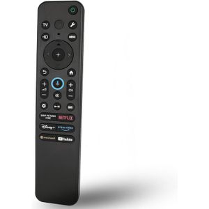 Sony  Bravia Smart TV Replacement Remote With Google 4K, QD-OLED, 4K Ultra HD, HDR LED OLED Smart TV Control (With Voice) & Backlit 