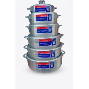 Tornado Heavy duty cast aluminium cookware set 
