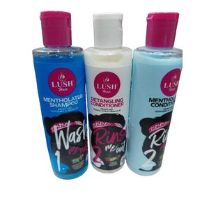 Lush  Mentholated Shampoo / Conditioner and Leave-in Conditoner 3in1 
