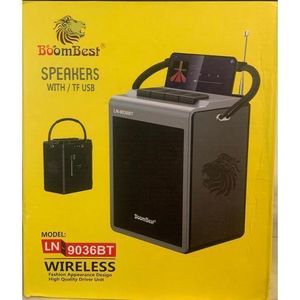 BoomBest LN-9036BT powerful super heavy bass wireless Bluetooth speaker high quality speaker