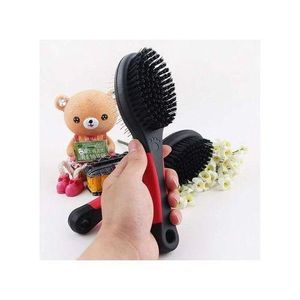 PET Authentic Fur Hair Double Sided Grooming Brush For Dogs &Cats